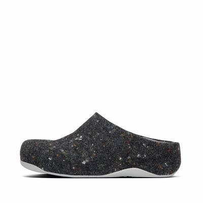 Fitflop Shuv Felt - Clogs Damen - Grau (SIK749650)